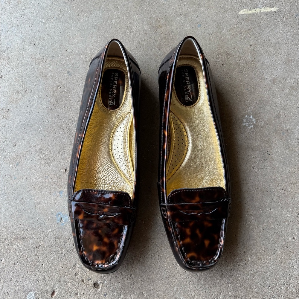 Sperry Brown Flats Comfortable Loafers | 8.5
